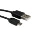 Фото #9 товара Кабель USB 2.0 спиральный - A - Micro B - M/M 1м - 1 м - USB A - Micro-USB B - USB 2.0 - 480 Мбит/с - черный ROLINE