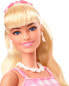 Фото #2 товара Lalka Barbie Mattel Margot Robbie jako Barbie (różowa sukienka) HPJ96