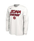 Фото #1 товара Men's White Arizona Wildcats 2024 On Court Bench Long Sleeve T-shirt