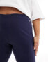 Tommy Jeans Plus tape legging short in navy