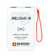 Фото #1 товара SKROSS RELOAD 10 Qi PD - White - MP3/MP4,Mobile phone/Smartphone,Tablet - Rectangle - 10000 mAh - USB - 37 Wh