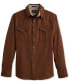 Фото #1 товара Men's Canyon Standard-Fit Button-Down Wool Western Shirt