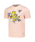Men's Pink The Simpsons T-shirt