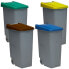 Фото #1 товара DENOX Pack Closed Waste Container 85L 4 Units