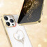 Фото #4 товара Чехол для смартфона Kingxbar с кристаллами Wish Series, золотой, iPhone 14 Plus