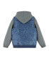 ფოტო #2 პროდუქტის Child Boys Hoodie Vest Combo Jacket