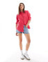 Фото #3 товара Superdry Casual linen boyfriend shirt in electric pink