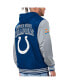 Men's Royal, Gray Indianapolis Colts Commemorative Reversible Full-Zip Jacket