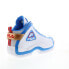 Фото #8 товара Fila Grant Hill 2 1BM01753-147 Mens White Leather Athletic Basketball Shoes