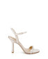 Фото #2 товара Women's Damaris Pearl Embellished Stiletto Evening Sandals