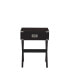 Babs End Table in Black