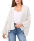 Women's Open-Front Cape Cardigan