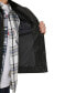 ფოტო #3 პროდუქტის Men's Faux Leather Trucker Jacket