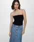 ფოტო #5 პროდუქტის Women's Asymmetrical Denim Skirt