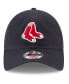 Фото #3 товара Men's Navy Boston Red Sox Logo Replica Core Classic 9TWENTY Adjustable Hat