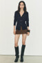 BUTTONED KNIT CARDIGAN