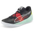 Фото #2 товара Puma Fusion Nitro Basketball Mens Black Sneakers Athletic Shoes 19551406