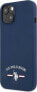 Чехол для смартфона U.S. Polo Assn. Silicone Collection iPhone 13 mini 5,4" гранатовый/темно-синий
