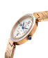 ფოტო #2 პროდუქტის Women's Piemonte Swiss Quartz Rose Stainless Steel Bracelet Watch 36mm