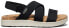Dámské kožené sandály Elle Criss Cross 1028627 black/birch