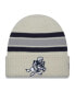 Men's Cream Distressed Dallas Cowboys Vintage-Like Cuffed Knit Hat