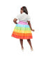 ფოტო #2 პროდუქტის Plus Size 1950s Gellar Swing Skirt