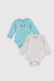 Фото #1 товара Боди LC WAIKIKI Optic White E5X Baby Body & Bibs