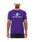 ფოტო #5 პროდუქტის Men's Purple Los Angeles Lakers 2021/22 City Edition Brushed Jersey T-shirt