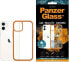 Фото #1 товара Чехол для смартфона PanzerGlass Etui ClearCase iPhone 12 Mini Оранжевый Antibacterial