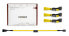 Фото #2 товара Noctua NA-SEC1.yellow Lüfter Verlängerungskabel-Set 4 pin auf 4 30cm 4