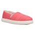 TOMS Alpargata Mallow Slip On Womens Pink Sneakers Casual Shoes 10018954T