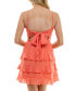 Фото #2 товара Платье для девочек Trixxi juniors' смокинг из муслина Fit & Flare