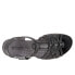 Фото #8 товара Softwalk Taft S1711-001 Womens Black Leather Strap Sandals Shoes 6