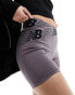 New Balance relentless legging shorts in charcoal