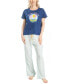 Women's Vibes T-shirt/Voile pant