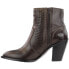 Фото #5 товара Lucchese Piper Pointed Toe Cowboy Booties Womens Brown Casual Boots I6512