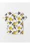 Фото #1 товара LCW Bisiklet Yaka Pikachu Baskılı Kısa Kollu Erkek Çocuk Tişört