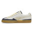 Фото #3 товара Puma Suede Black Fives Rens 100Th Lace Up Mens White Sneakers Casual Shoes 3949