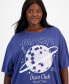 Фото #4 товара Trendy Plus Size NASA Disco Club Short-Sleeve T-Shirt