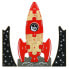 321 Blast Off, Multilingual Number Puzzle, 2+ Years, 10 Piece Set