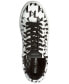 Karl Lagerfeld Men's Allover Logo Lace Up Low Top Sneaker