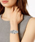 ფოტო #2 პროდუქტის Women's Swiss Carree Stainless Steel Bracelet Watch 23x21mm