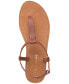ფოტო #4 პროდუქტის Women's Krisleyy T Strap Thong Flat Sandals, Created for Macy's