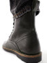 Фото #7 товара Birkestock Bryson lace up boots in black leather