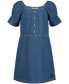 Фото #1 товара Платье для малышей Calvin Klein Джинсовое с квадратным вырезом