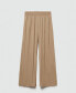 ფოტო #11 პროდუქტის Women's Wide Leg Fluid Pants