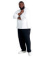 ფოტო #1 პროდუქტის Men's Big & Tall Iron Free Premium Khaki Classic-Fit Flat Front Pant