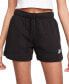 ფოტო #1 პროდუქტის Women's Sportswear Club Fleece Mid-Rise Shorts