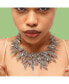 Women's Feather Statement Necklace