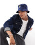 Фото #3 товара Polo Ralph Lauren varsity bear embroid logo twill bucket hat in navy